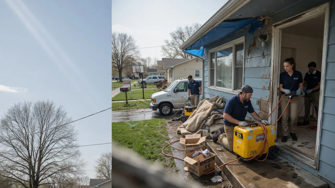 Basement Flood Cleanup in Hugheston, WV near me